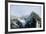 Snow-Covered Mountain near Yosemite Valley-George D Lepp-Framed Photographic Print