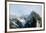 Snow-Covered Mountain near Yosemite Valley-George D Lepp-Framed Photographic Print