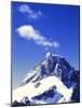 Snow Covered Mountain Peak-Robert Landau-Mounted Photographic Print