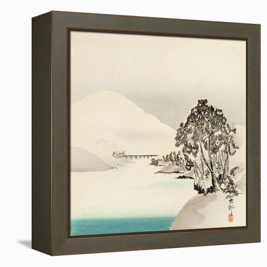 Snow Covered Mountain-Koson Ohara-Framed Premier Image Canvas