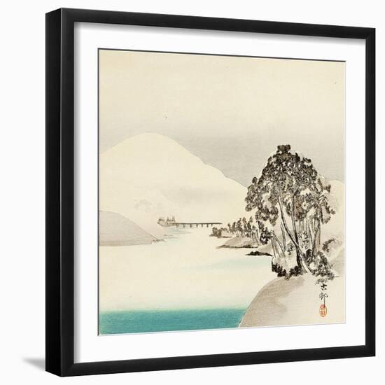 Snow Covered Mountain-Koson Ohara-Framed Giclee Print