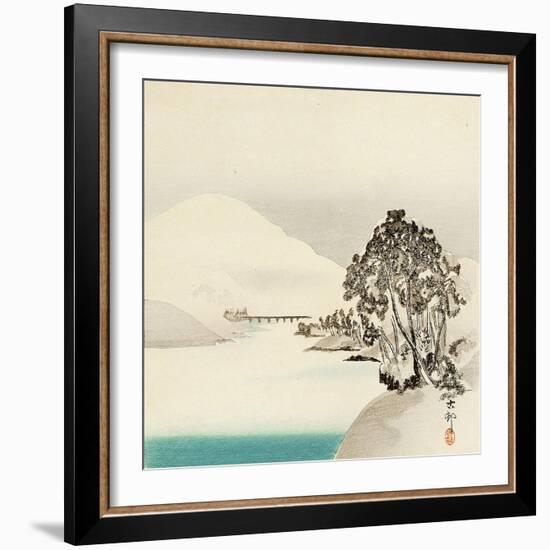 Snow Covered Mountain-Koson Ohara-Framed Giclee Print