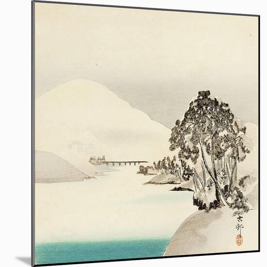 Snow Covered Mountain-Koson Ohara-Mounted Giclee Print