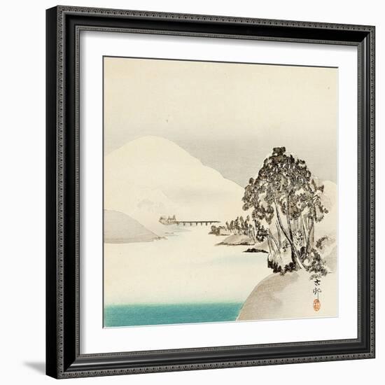 Snow Covered Mountain-Koson Ohara-Framed Giclee Print