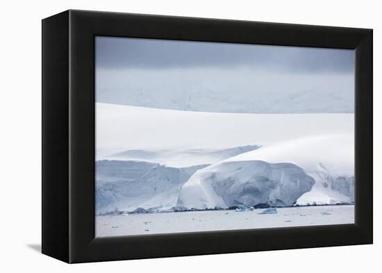 Snow Covered Mountains and Glaciers in Dallmann Bay, Antarctica, Polar Regions-Michael Nolan-Framed Premier Image Canvas