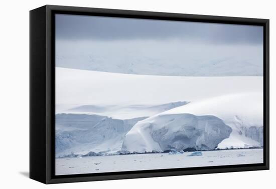 Snow Covered Mountains and Glaciers in Dallmann Bay, Antarctica, Polar Regions-Michael Nolan-Framed Premier Image Canvas