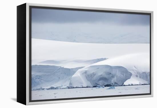 Snow Covered Mountains and Glaciers in Dallmann Bay, Antarctica, Polar Regions-Michael Nolan-Framed Premier Image Canvas