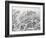 Snow-Covered Mountains Covered with Fog, Ouray County, Colorado, USA, North America-James Hager-Framed Photographic Print