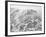 Snow-Covered Mountains Covered with Fog, Ouray County, Colorado, USA, North America-James Hager-Framed Photographic Print