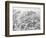 Snow-Covered Mountains Covered with Fog, Ouray County, Colorado, USA, North America-James Hager-Framed Photographic Print