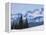 Snow Covered Mountains Near Whistler, British Columbia, Canada, North America-Martin Child-Framed Premier Image Canvas