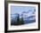 Snow Covered Mountains Near Whistler, British Columbia, Canada, North America-Martin Child-Framed Photographic Print