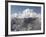 Snow-Covered Mt. Rainier and White River, Viewed from Crystal Mountain, Washington, Usa-Merrill Images-Framed Photographic Print