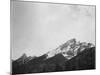 Snow Covered Peak "In [Grand] Teton National Park" Wyoming, Geology, Geological. 1933-1942-Ansel Adams-Mounted Premium Giclee Print