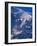 Snow Covered peak of Mount Rainier in the Cascade Mountain Range-Paul Souders-Framed Photographic Print