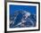 Snow Covered peak of Mount Rainier in the Cascade Mountain Range-Paul Souders-Framed Photographic Print