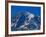 Snow Covered peak of Mount Rainier in the Cascade Mountain Range-Paul Souders-Framed Photographic Print