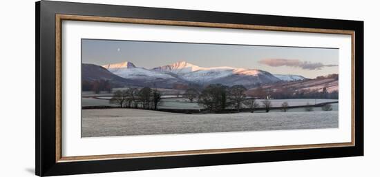 Snow Covered Pen Y Fan in Frost-Stuart Black-Framed Photographic Print