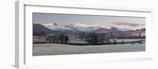 Snow Covered Pen Y Fan in Frost-Stuart Black-Framed Photographic Print