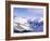 Snow-Covered Valley and Ski Resort Town of Lech, Austrian Alps, Lech, Arlberg, Austria-Richard Nebesky-Framed Photographic Print