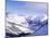 Snow-Covered Valley and Ski Resort Town of Lech, Austrian Alps, Lech, Arlberg, Austria-Richard Nebesky-Mounted Photographic Print