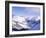 Snow-Covered Valley and Ski Resort Town of Lech, Austrian Alps, Lech, Arlberg, Austria-Richard Nebesky-Framed Photographic Print