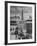 Snow-Covered Winter-Resort Village St. Moritz. Evangelical Church in Background-Alfred Eisenstaedt-Framed Photographic Print