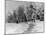 Snow Covering Countryside Near Lake Ladoga-Carl Mydans-Mounted Photographic Print