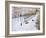 Snow Covering Na Kampe Square, Kampa Island, Mala Strana Suburb, Prague, Czech Republic, Europe-Richard Nebesky-Framed Photographic Print