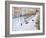 Snow Covering Na Kampe Square, Kampa Island, Mala Strana Suburb, Prague, Czech Republic, Europe-Richard Nebesky-Framed Photographic Print