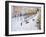 Snow Covering Na Kampe Square, Kampa Island, Mala Strana Suburb, Prague, Czech Republic, Europe-Richard Nebesky-Framed Photographic Print