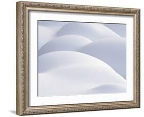 Snow Covering Rocks-George Lepp-Framed Photographic Print