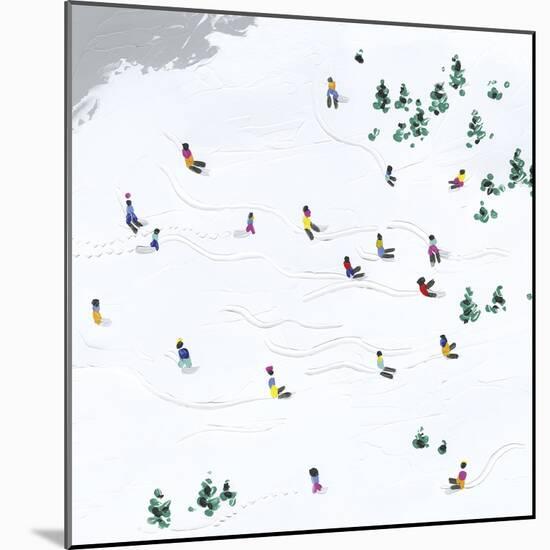 Snow Day - Slide-Kristine Hegre-Mounted Giclee Print