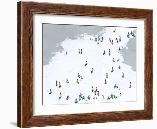 Snow Day - Slopes-Kristine Hegre-Framed Giclee Print