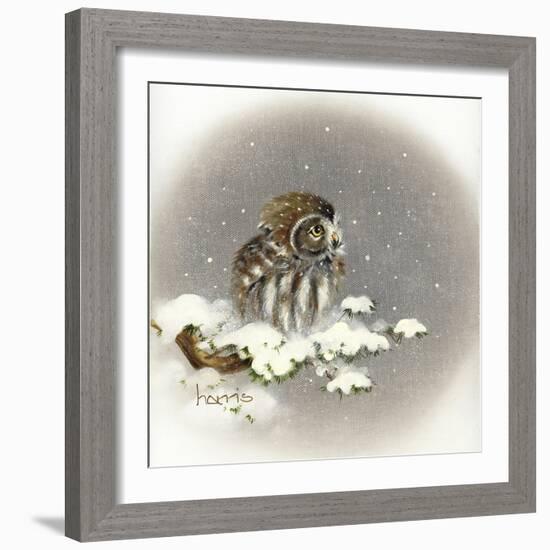 Snow Daze-Peggy Harris-Framed Giclee Print