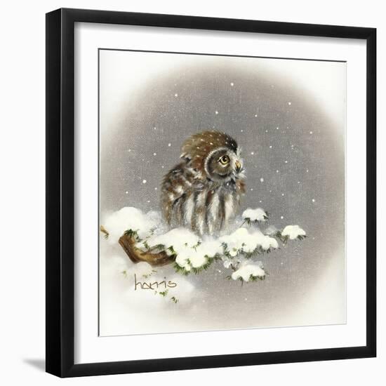 Snow Daze-Peggy Harris-Framed Giclee Print