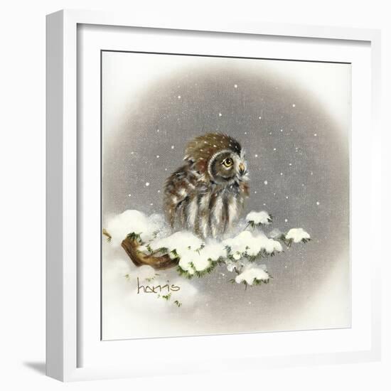 Snow Daze-Peggy Harris-Framed Giclee Print