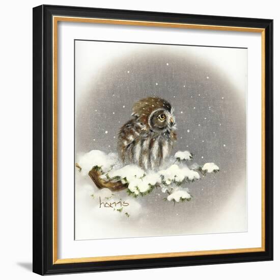 Snow Daze-Peggy Harris-Framed Giclee Print