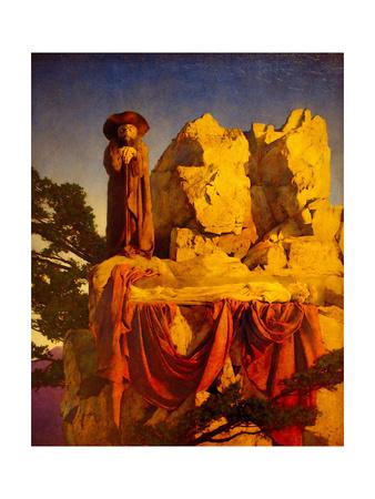 Snow Drop Art Print Maxfield Parrish Art Com