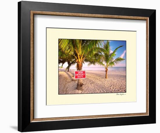 Snow Emergency Route-Steve Vaughn-Framed Photographic Print