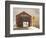 Snow Falling on the West Cornwall Covered Bridge over the Housatonic River, Connecticut, Usa-Jerry & Marcy Monkman-Framed Photographic Print