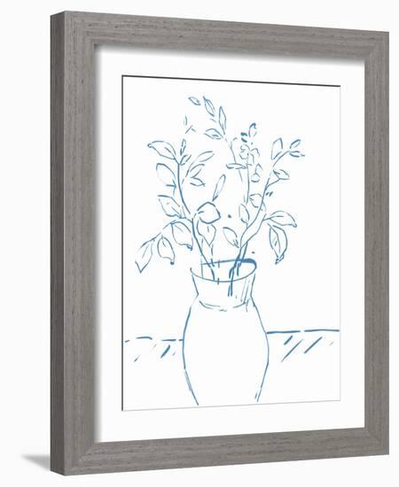 Snow Flowers II-null-Framed Art Print