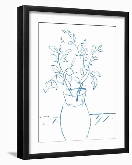 Snow Flowers II-null-Framed Art Print