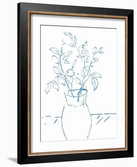 Snow Flowers II-null-Framed Art Print