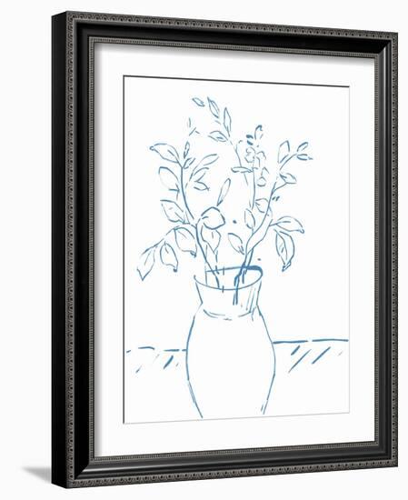 Snow Flowers II-null-Framed Art Print