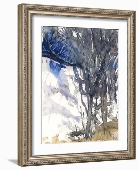 Snow Forest-null-Framed Giclee Print