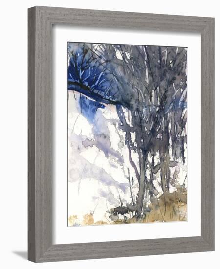 Snow Forest-null-Framed Giclee Print