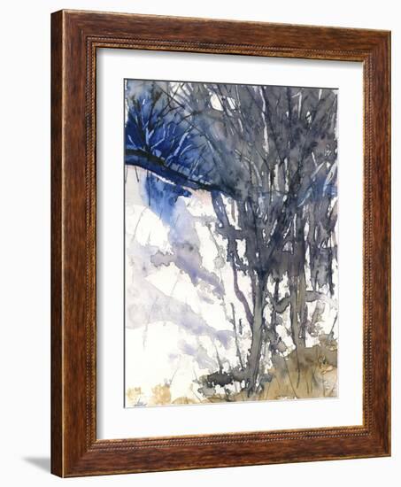 Snow Forest-null-Framed Giclee Print