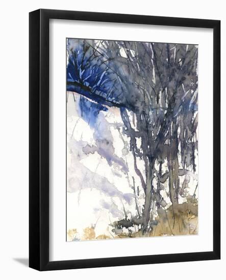 Snow Forest-null-Framed Giclee Print