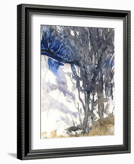 Snow Forest-null-Framed Giclee Print